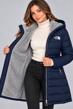 TNF - Fleece Lined Quilted Coat - CLEARANCE SALE