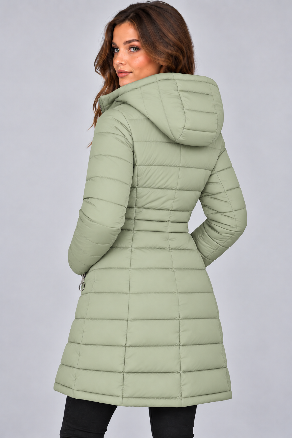 TNF - Fleece Lined Quilted Coat - CLEARANCE SALE