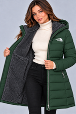 TNF - Fleece Lined Quilted Coat - CLEARANCE SALE