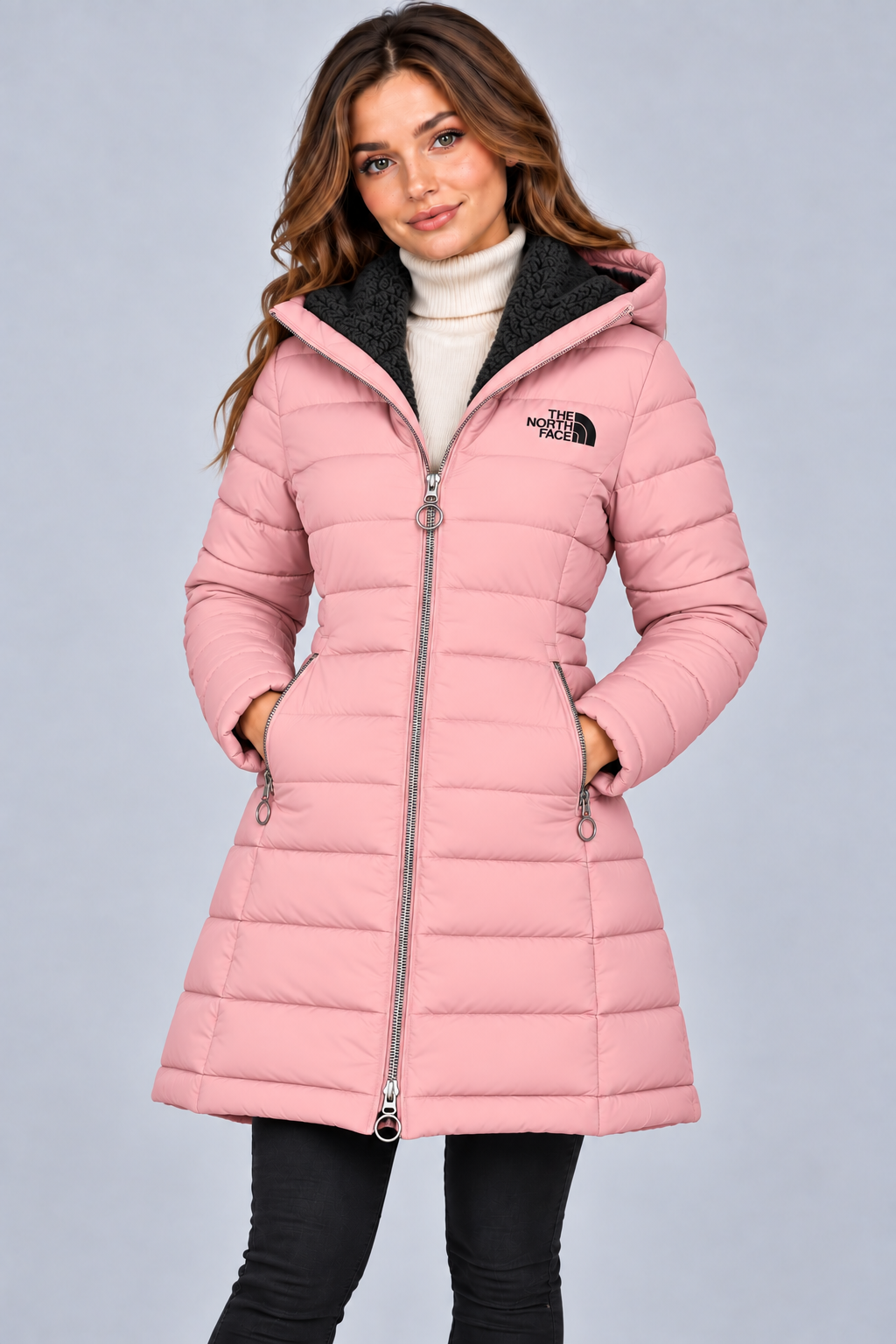 TNF - Fleece Lined Quilted Coat - CLEARANCE SALE